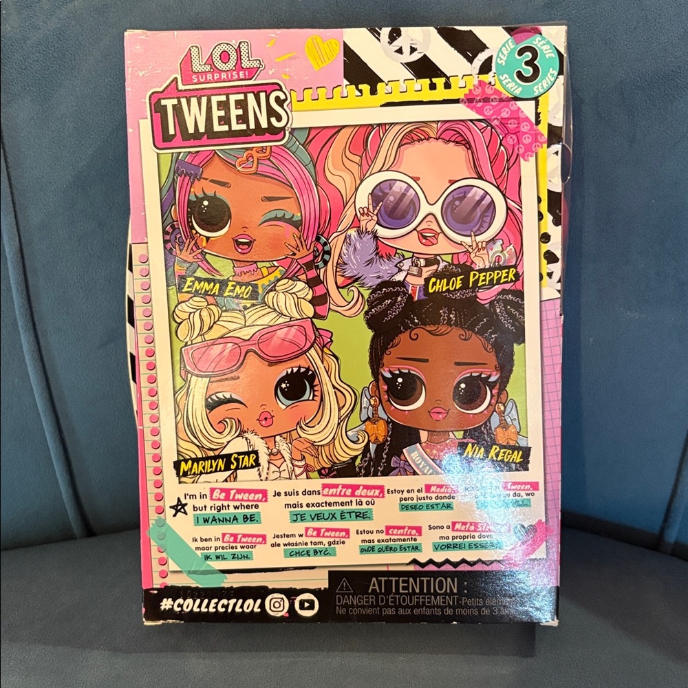 L.O.L. Surprise! Tweens Chloe Pepper Doll - Pink and Purple - Picture 2 of 3